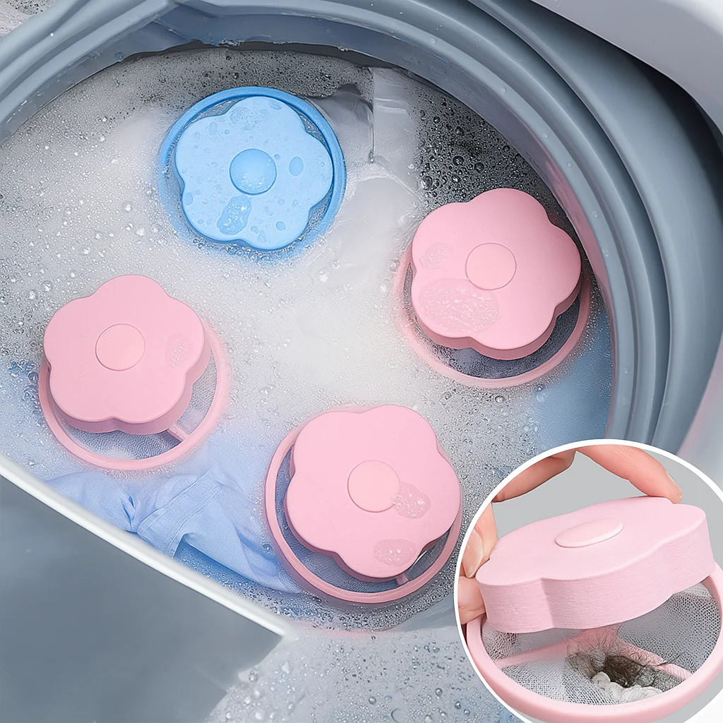 4 capsule cattura-capelli