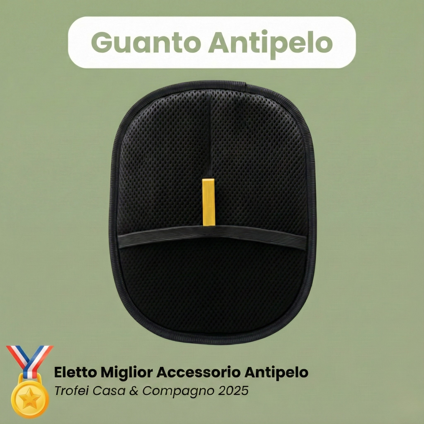 Gant anti-poil réutilisable